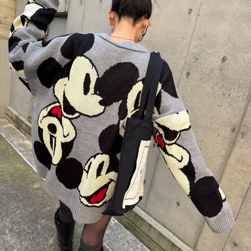 ミッキーマウスニットカーディガン | COPINE