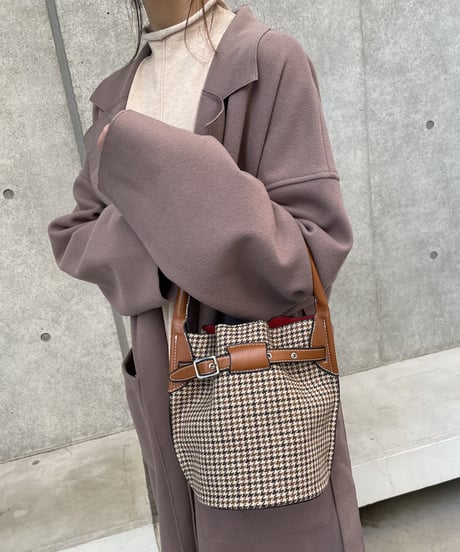 【OUTLET】2wayチェック柄バッグ(2color)