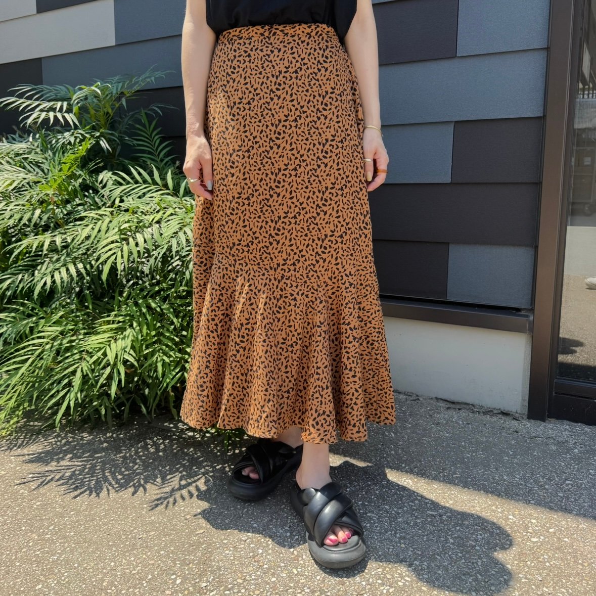 MARNI レオパード　ロングスカート レオパードプリント マーメイドスカート | maison TOMORROWLAND/メゾン