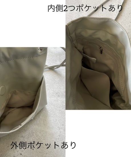 巾着ミニショルダーバッグ