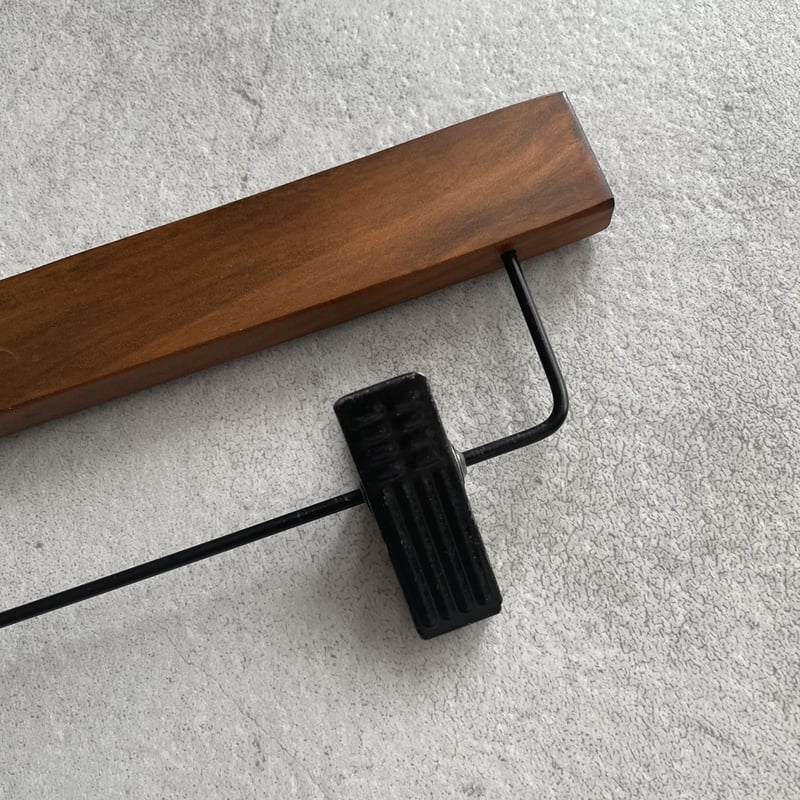 アイアン×ナチュラルウッドボトムハンガー（5本set) | COPINE