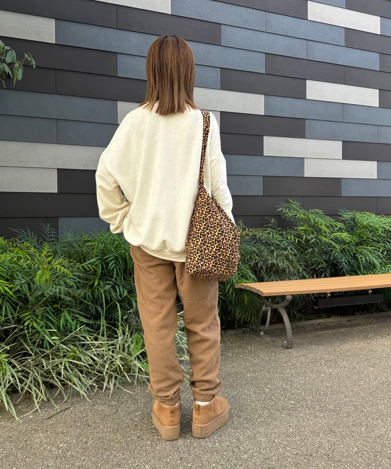 裏起毛コーデュロイパンツ(モカベージュ) | COPINE