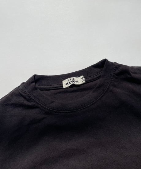 【kids】バックプリントブラックtシャツ(110〜150)