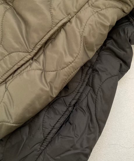 【OUTLET】ウェーブキルティングショートジャケット(カーキ2size)