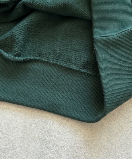 デッドベアサガラ刺繍ビッグスウェット(ダークグリーン)