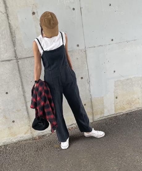 デニムキャミサロペット(2color)