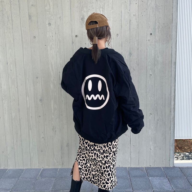 men's/lady's】ユニセックス！リバーシブルニコちゃんMA–1