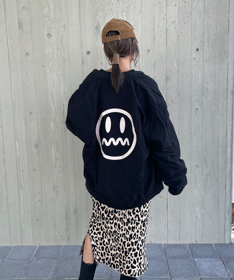 men's/lady's】ユニセックス！リバーシブルニコちゃんMA–1(2color/5si