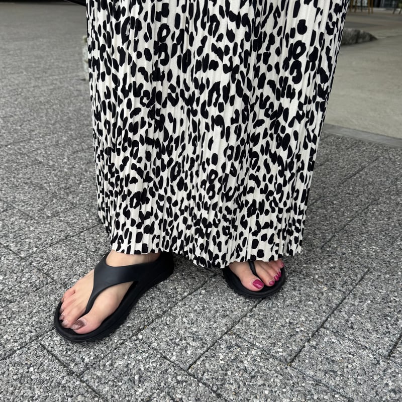 レオパードプリーツスカート | COPINE