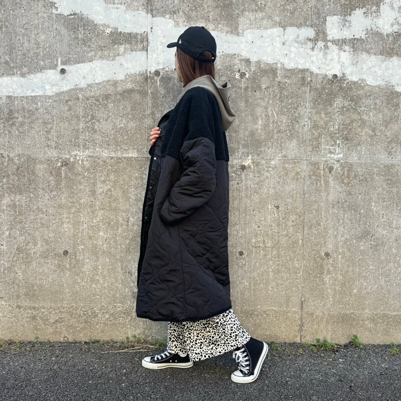 超美品eLLaキルティングケープコート 超美品eLLaキルティングケープコート