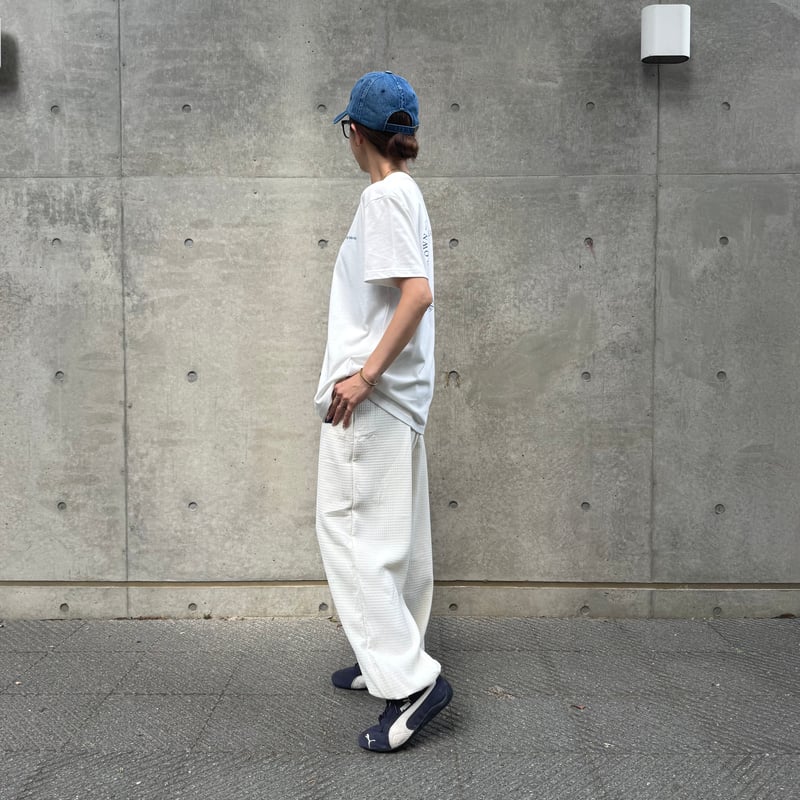 NO COFFEE CLUBHAUS ホワイトパンツ NO COFFEE × CLUBHAUS 