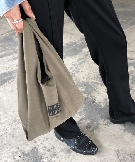 POSTGENERALロゴショッパーバッグ(3color)