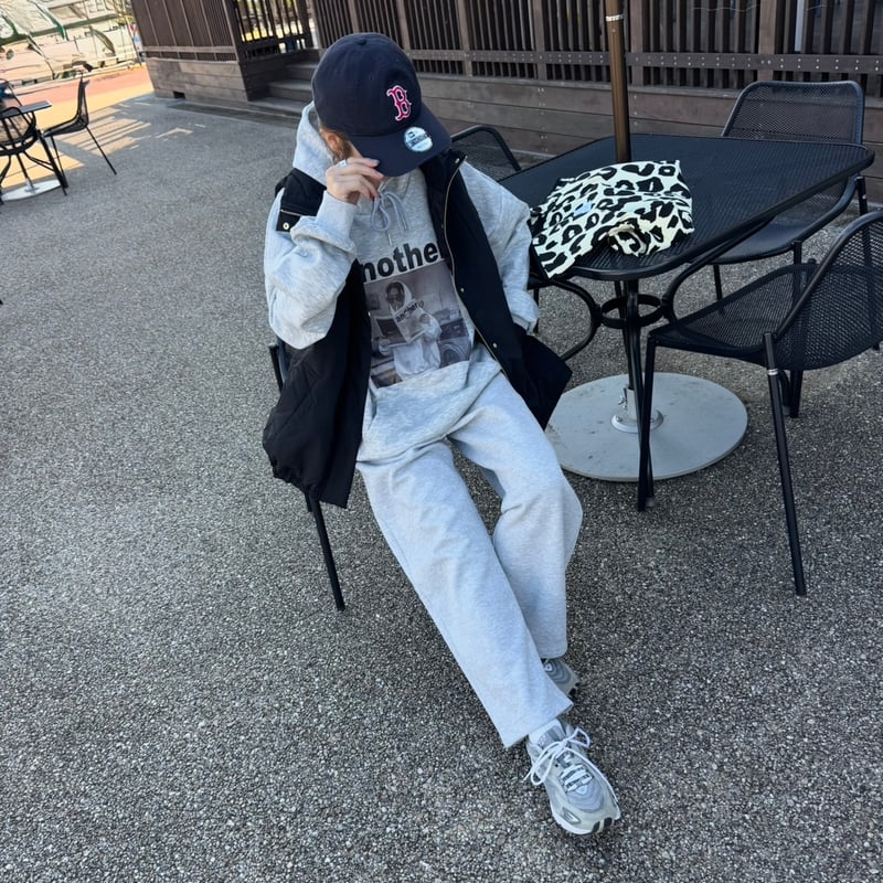 フォトプリントパーカー(グレー) | COPINE