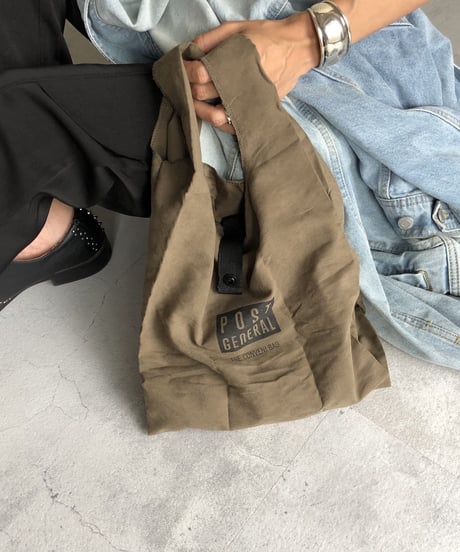 POSTGENERALロゴショッパーバッグ(3color)