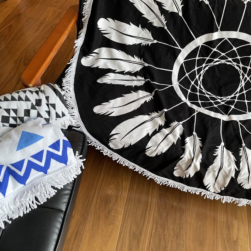 ラウンドビーチタオル（3type） | COPINE