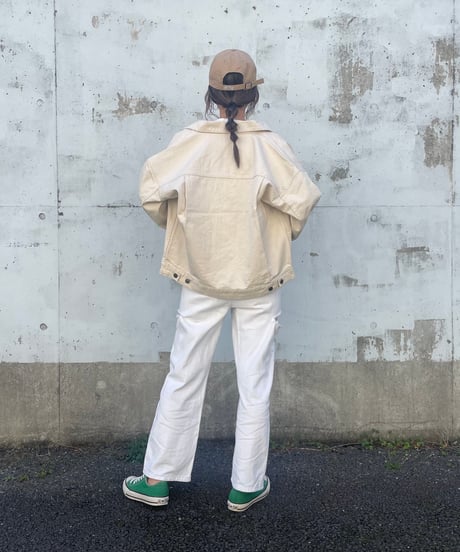 サイドカットダメージデニムパンツ（2size）