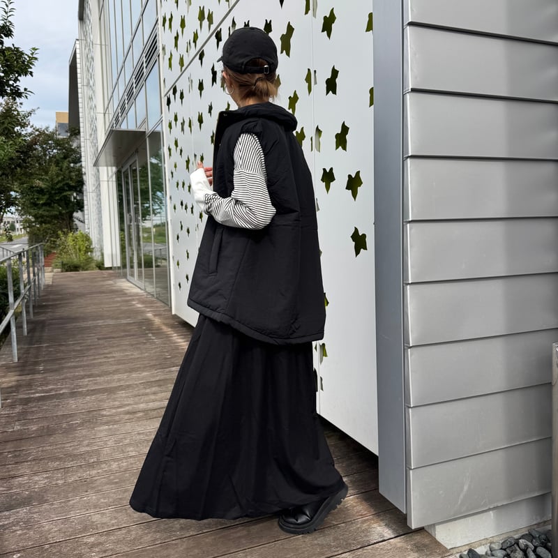 値下げ❗️ステッチレスダウンベスト　36 撥水加工ステッチレス中綿ベスト | COPINE