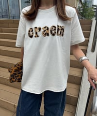 レオパードロゴTシャツ