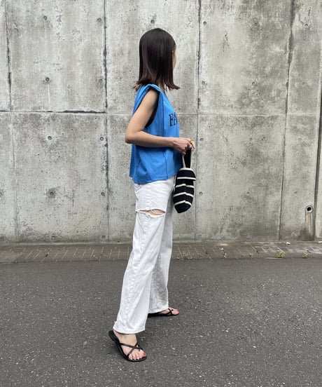FAVORITEロゴカットソー(ブルー)