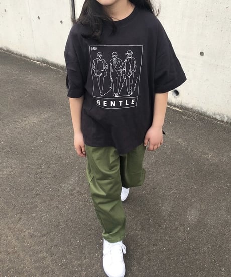【kids】ストレッチ入り！ウエストゴムツイルテーパードパンツ・カーキ(110~150)
