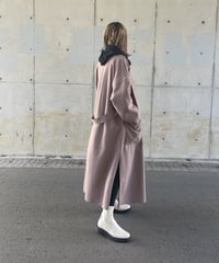 サイドスリットロングチェスターコート