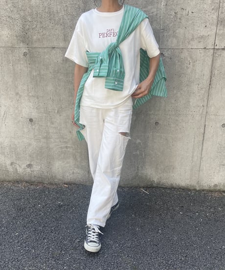 シンプルロゴtシャツ(ホワイト)