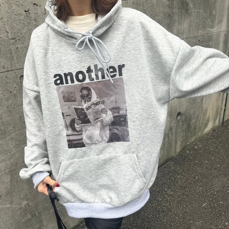 フォトプリントパーカー(グレー) | COPINE