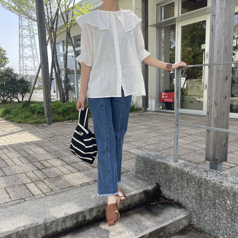 ビッグカラーブラウス | COPINE ビッグカラーブラウス | COPINE