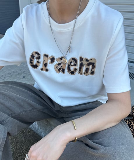レオパードロゴTシャツ