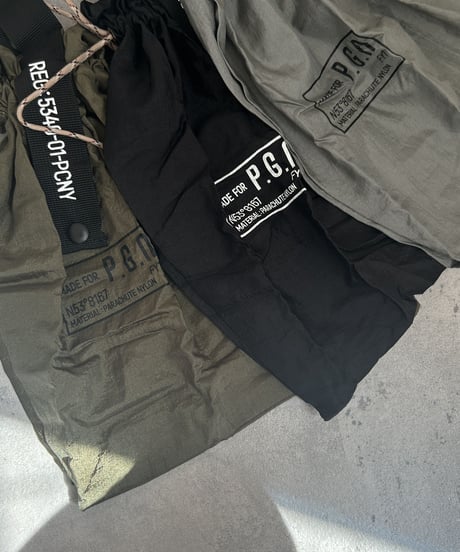 POST GENERALパッカブルパラシュートナイロンバッグ（3color)
