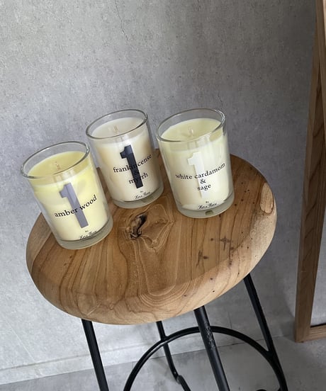 SCENTEDCANDLEサインナンバー(3type)