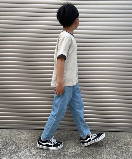 【kids】スーパーストレッチデニム/ミディアムウォッシュ(110~140)