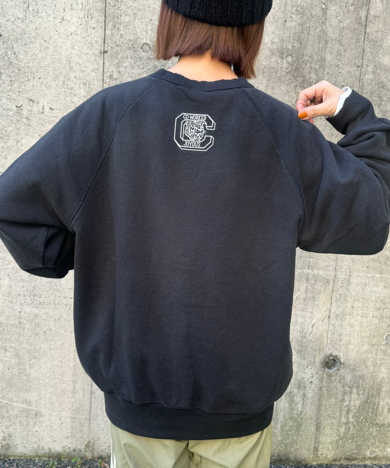 フロントバックTIGERフロッキースウェット | COPINE