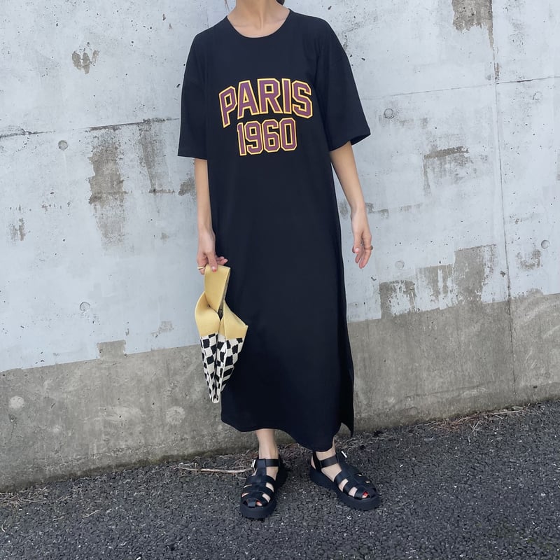 【新品未使用】 venit ブラックシャツワンピース フォースメント Forcement ノースリロングシャツワンピース