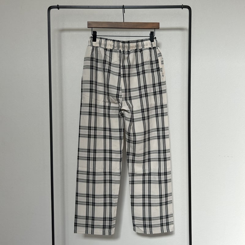 nemeth nemethチェック柄パンツ