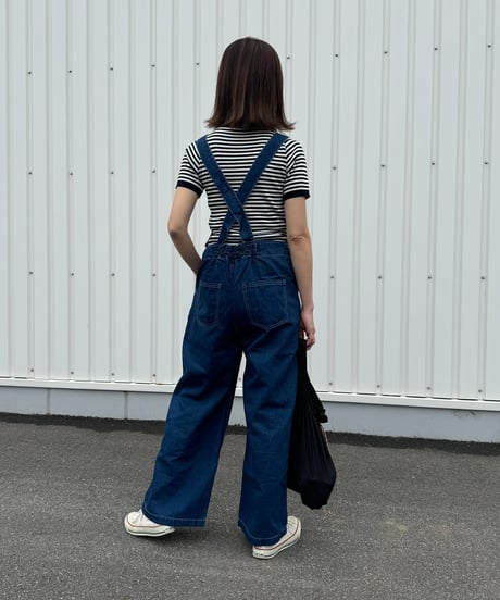 ボーダーサマーニットTシャツ