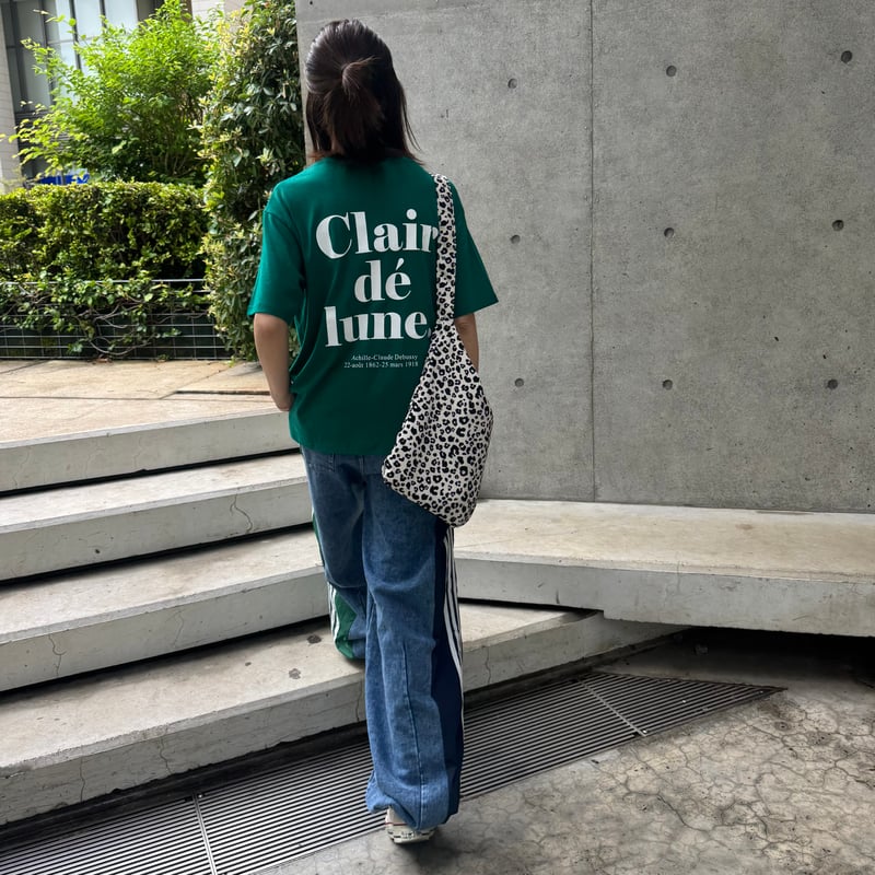 フレンチロゴTシャツ(グリーン) | COPINE フレンチロゴTシャツ(グリーン) | COPINE