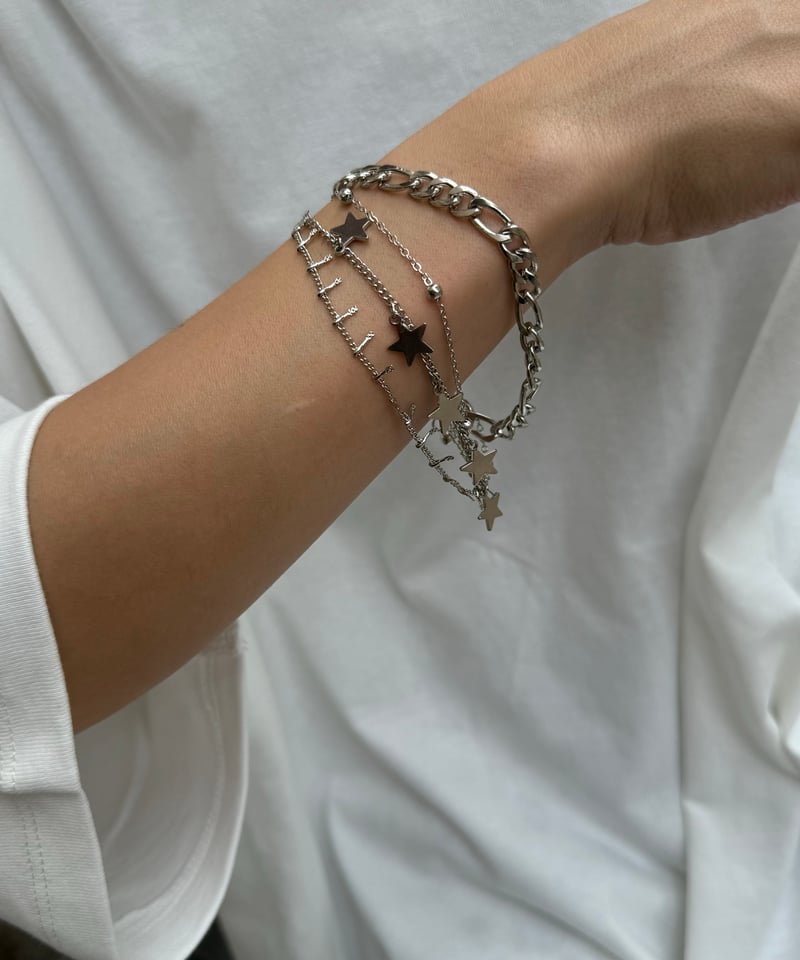  　4連　ブレスレット　バングル 4連チェーンブレスレット | COPINE アクセサリー