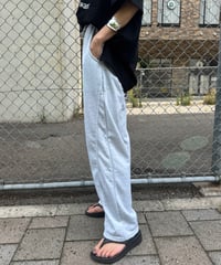 サイド切り替えスウェットパンツ(グレー)