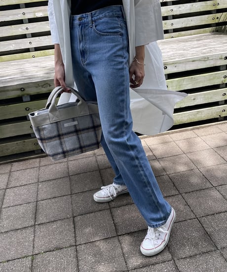 ストレートデニムパンツ(2size)