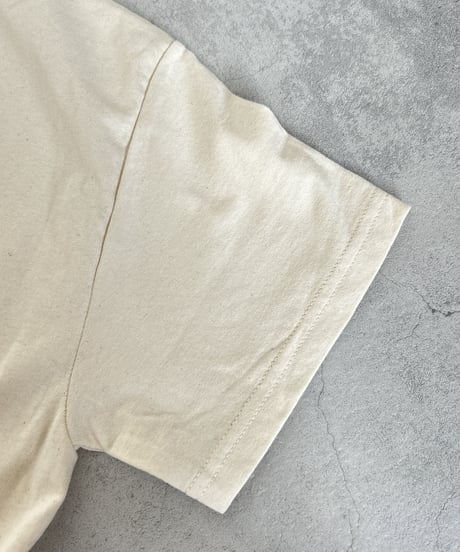 バックプリントtシャツ(ナチュラル)