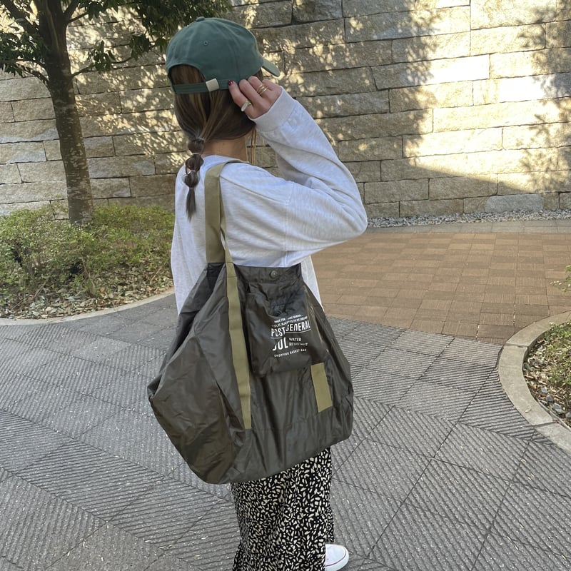 general store カゴバッグ PACKABLE SHOPPING BASKET BAG / パッカブル ショッピング