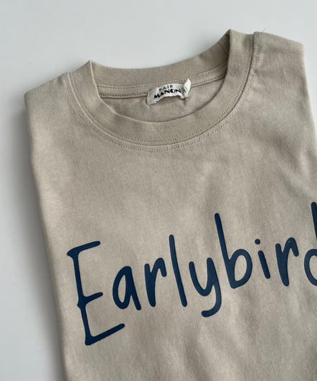 【kids】Early bird tシャツ(110〜150)