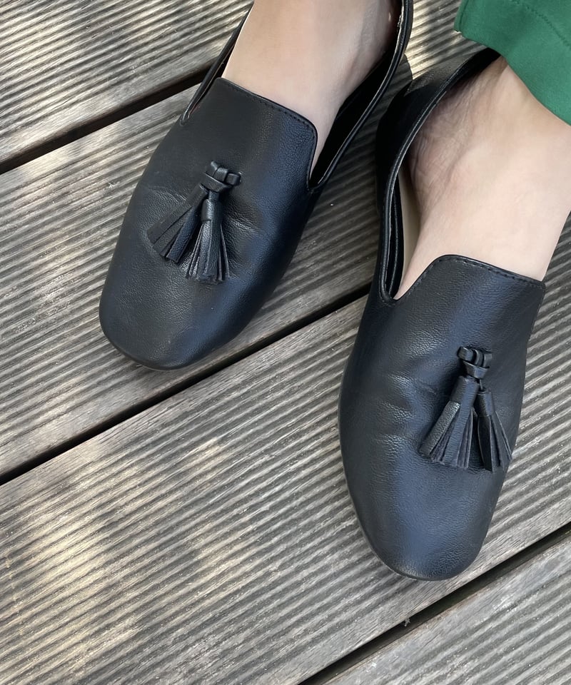 タッセル付きオペラシューズ(2color/2size) | COPINE タッセル付きオペラシューズ(2color/2size) | COPINE