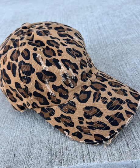ダメージレオパードキャップ(2color)