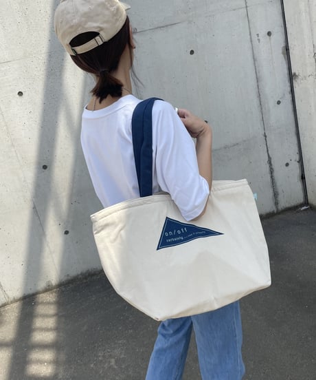 アウトドアにも！保冷キャンバストートバッグ(2color)