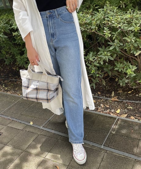 ストレートデニムパンツ(2size)