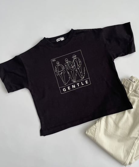 【kids】フロントジェントルプリントtシャツ(110〜150)