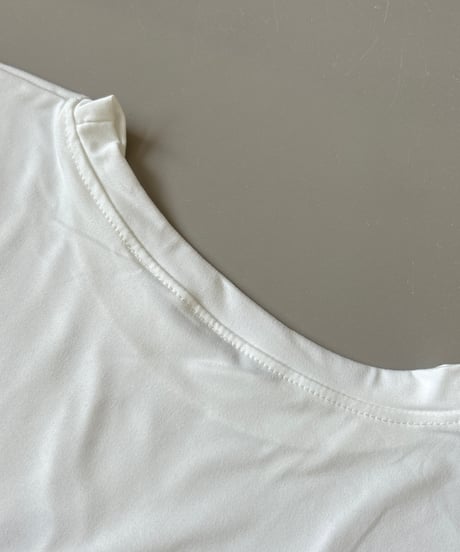 フロントロゴプリントTシャツ(ホワイト)