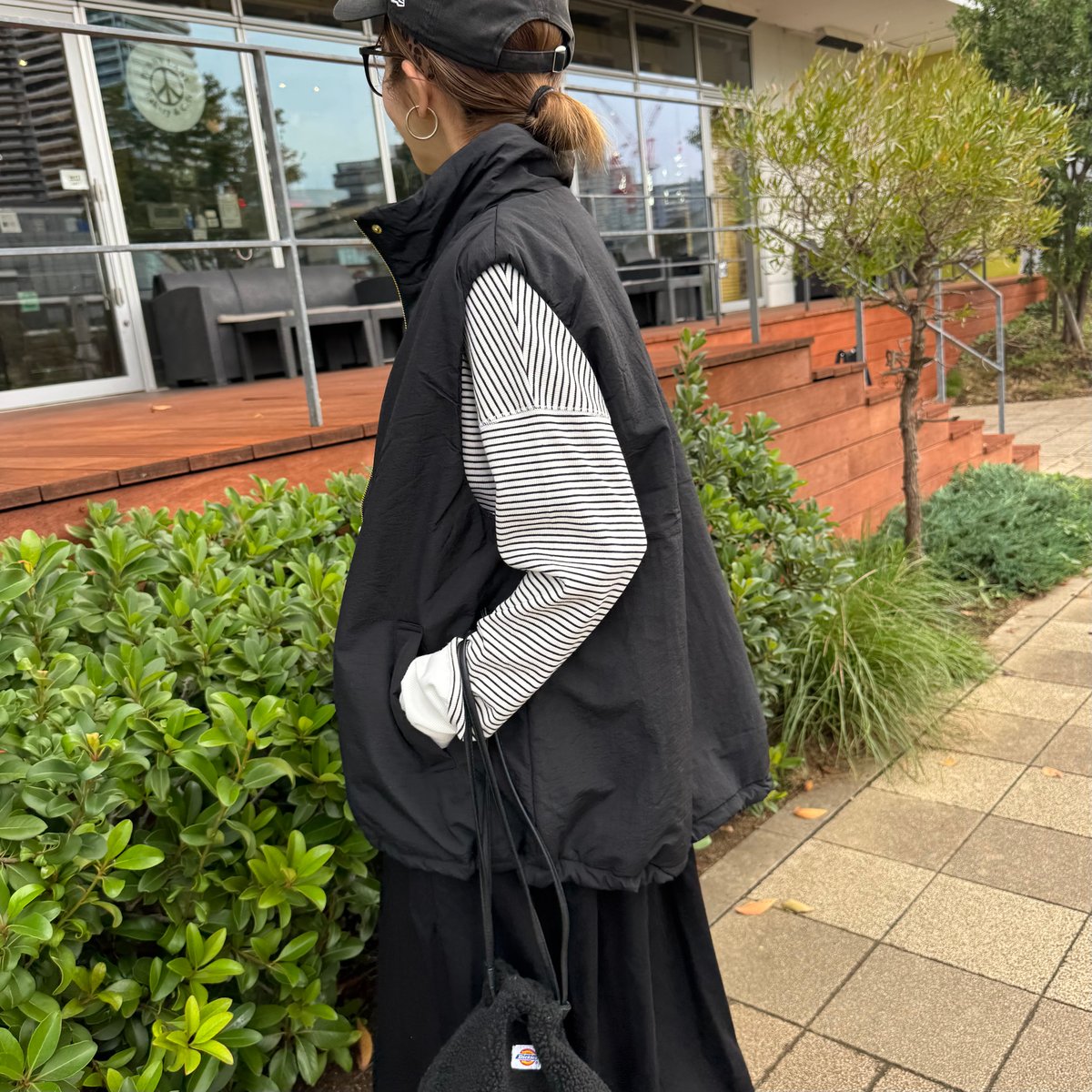 撥水加工ステッチレス中綿ベスト | COPINE